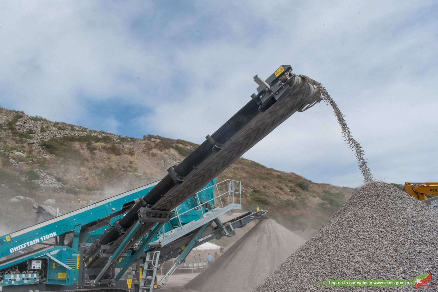 Government Quarry Commissions Two Plants to Enhance Efficiency and Production.