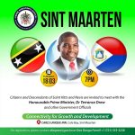 Prime Minister Drew to Host Engagement Session with Saint Kitts and Nevis Citizens Residing in Sint Maarten