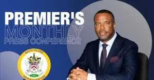 Monthly Press Conference with the Honourable Mark Brantley