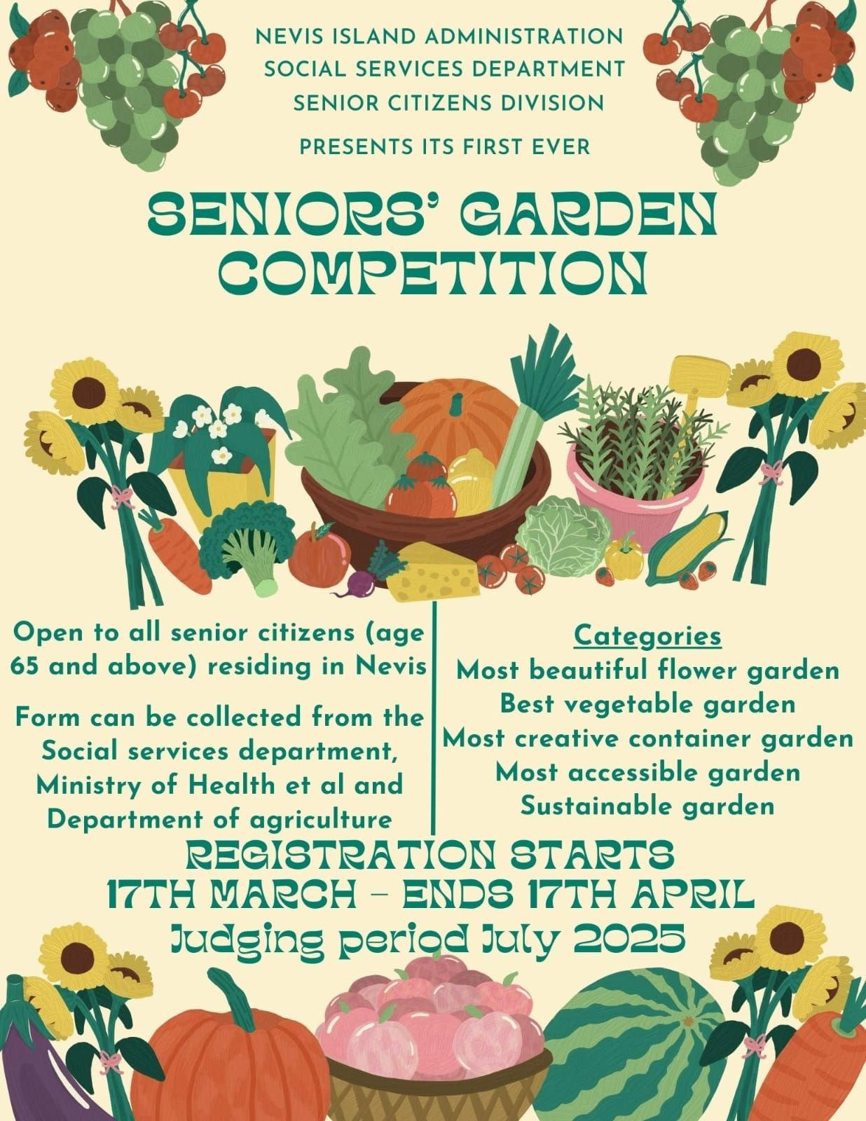 Nevis to Host Senior Gardening Competition