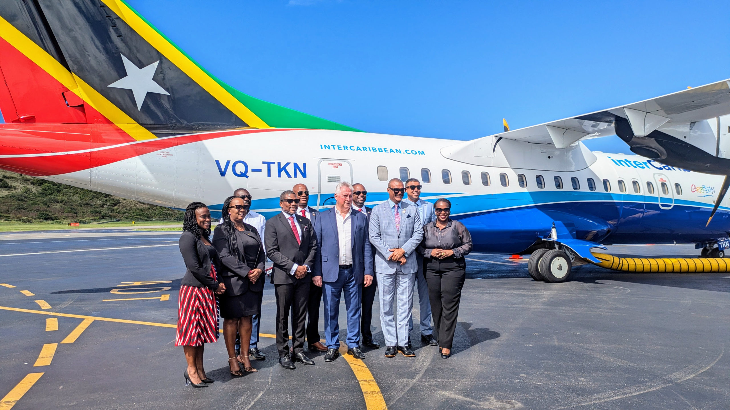 InterCaribbean Airways Strengthens Regional Connectivity with Dedicated St. Kitts & Nevis Livery Aircraft