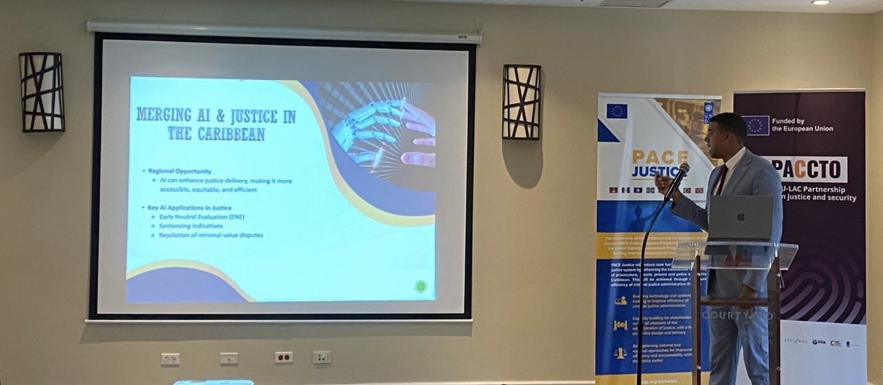 AI-Driven Justice Reform in Saint Kitts and Nevis Presented at UNDP-EU Workshop