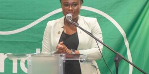 Minister Phillip Addresses Climate Change and Social Vulnerability at GSIS Youth Forum