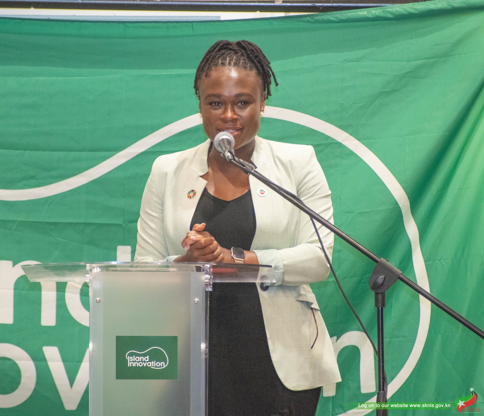 Minister Phillip Addresses Climate Change and Social Vulnerability at GSIS Youth Forum