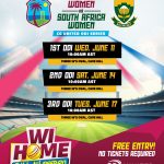 West Indies Women vs. South Africa Women: Full Match Schedule for the Home Series