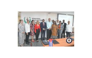 Prime Minister Drew Formalizes Health Cooperation Agreement with Cuba