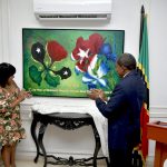 Commemorative Painting Unveiled Marking 30 Years of Diplomatic Relations Between St. Kitts and Nevis and Cuba
