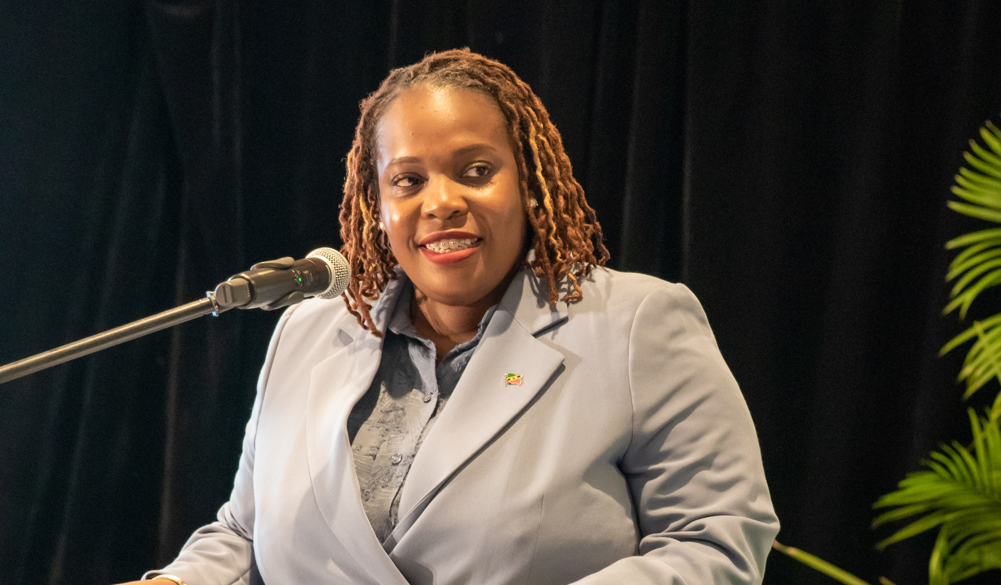 Dr. Clarke Welcomes International Delegates to GSIS in Saint Kitts and Nevis, Advocating for Climate Action