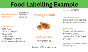 SKNBS Sets Compliance Deadline for Product Labeling Regulations