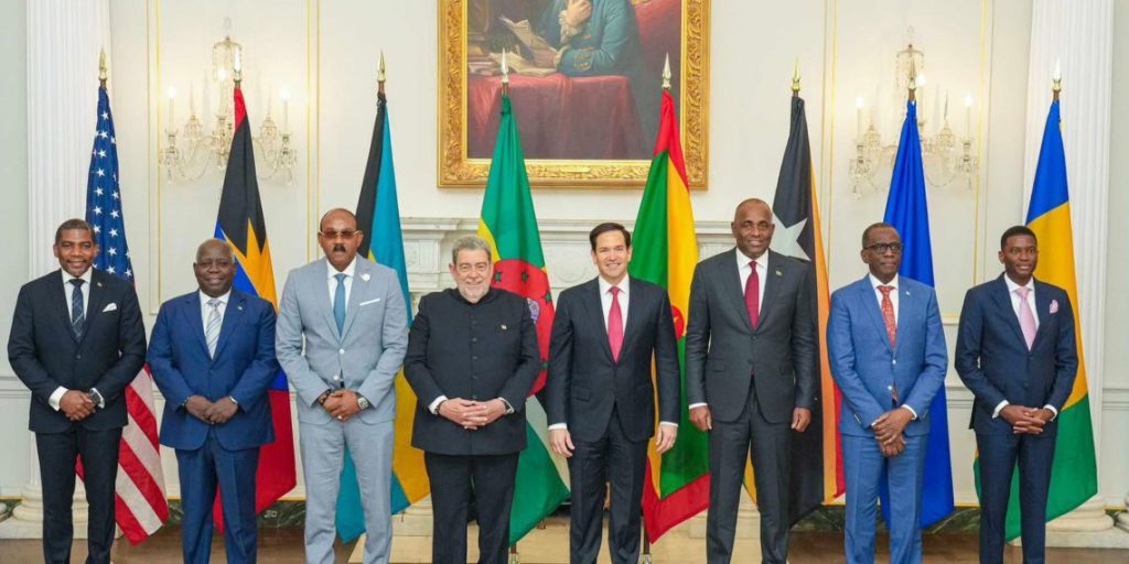 Prime Minister Drew Hosts US Secretary of State Rubio and Eastern Caribbean Leaders for Regional Priority Discussions