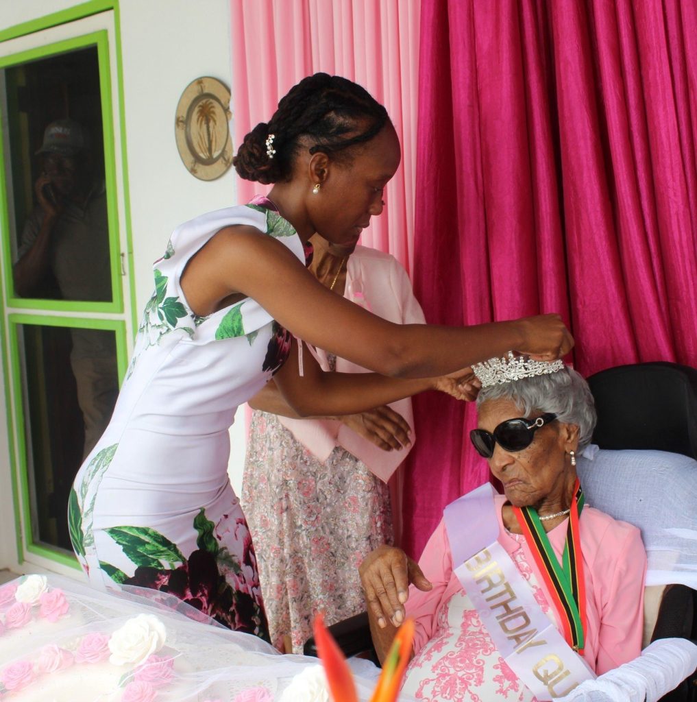 Evelyn Browne Celebrates Centenarian Status in Nevis