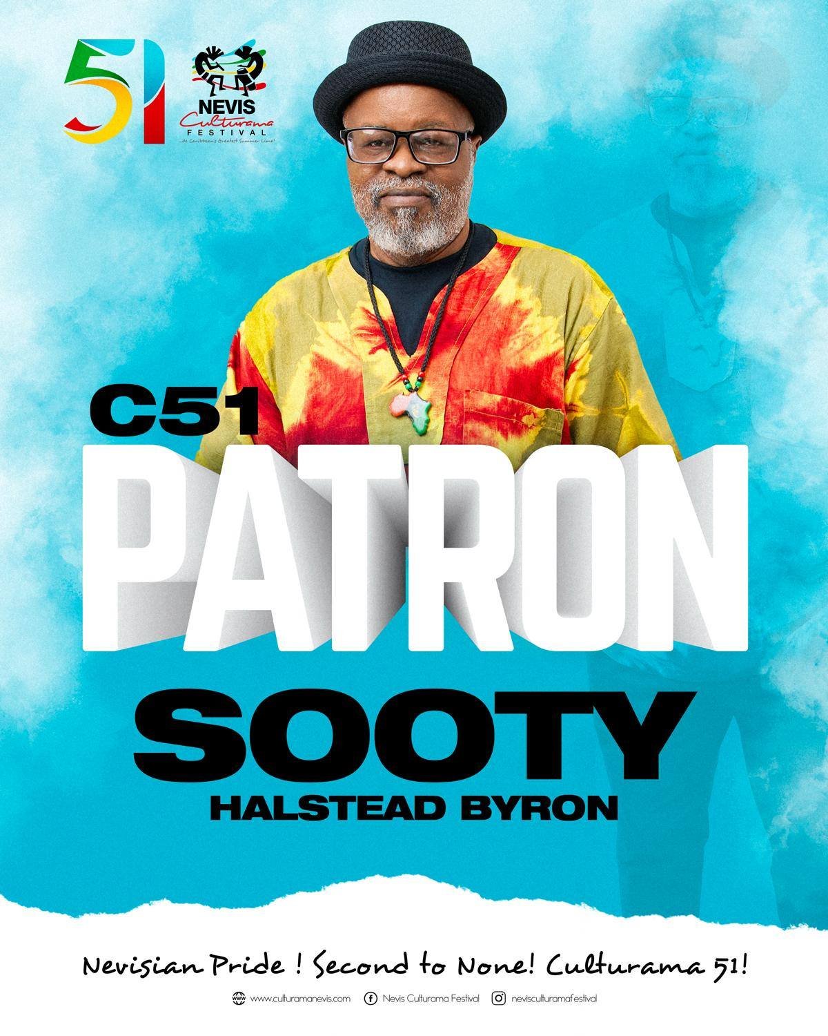 Halstead “Sooty” Byron Designated Culturama 51 Patron