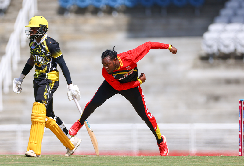 Guyanese Rainforest Rangers Cricketer Quenten Sampson Suspended from Bowling.