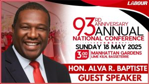 The Saint Kitts and Nevis Labour Party (SKNLP) to Convene its 93rd Annual National Conference