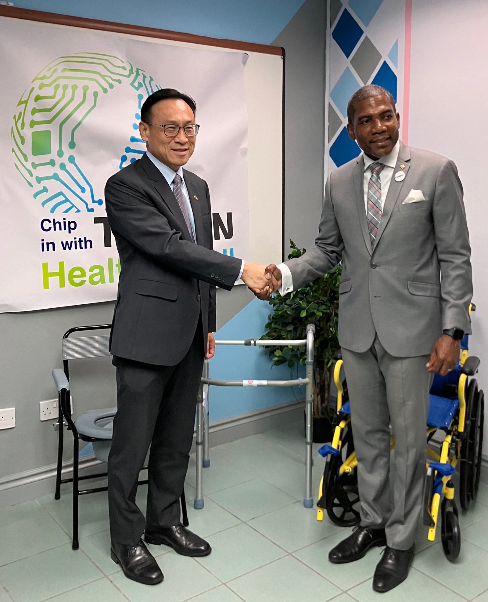 Federation of Saint Kitts and Nevis Receives Medical Supply Donation from the Republic of China (Taiwan).