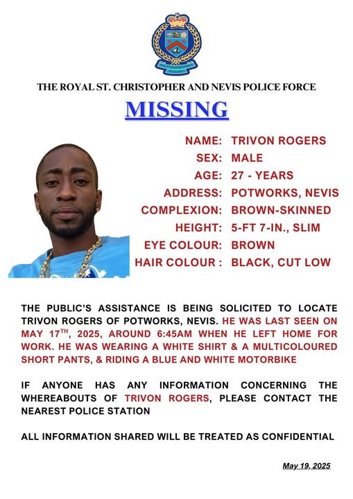 Disappearance of 27-Year-Old Potworks Resident.