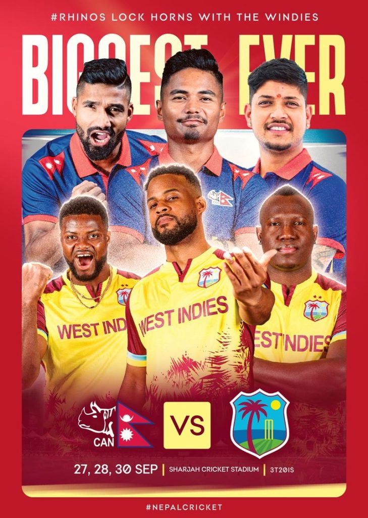 Cricket West Indies to Host Inaugural T20I Series Against Nepal