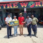 Tyre World Donates Equipment to Nevis Police Force