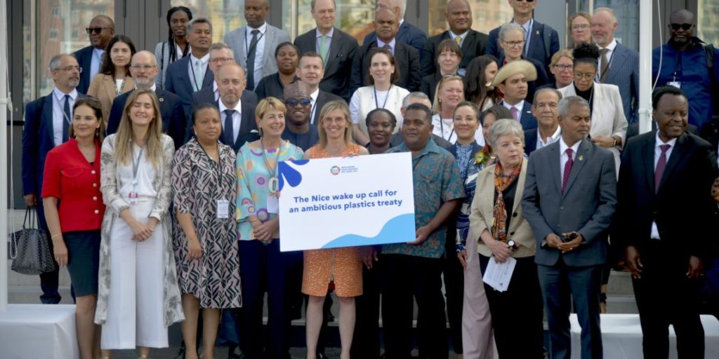 Minister Clarke Presents the Small Island States Alliance (SISA) as a Model for a Global Plastics Treaty at UNOC25