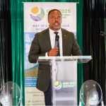Premier Brantley Highlights Nevis’s Climate Finance Leadership at the 2025 Global Steering and Innovation Summit.