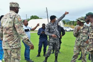 SKNDF and Virgin Islands National Guard Conduct Subject Matter Expert Exchange