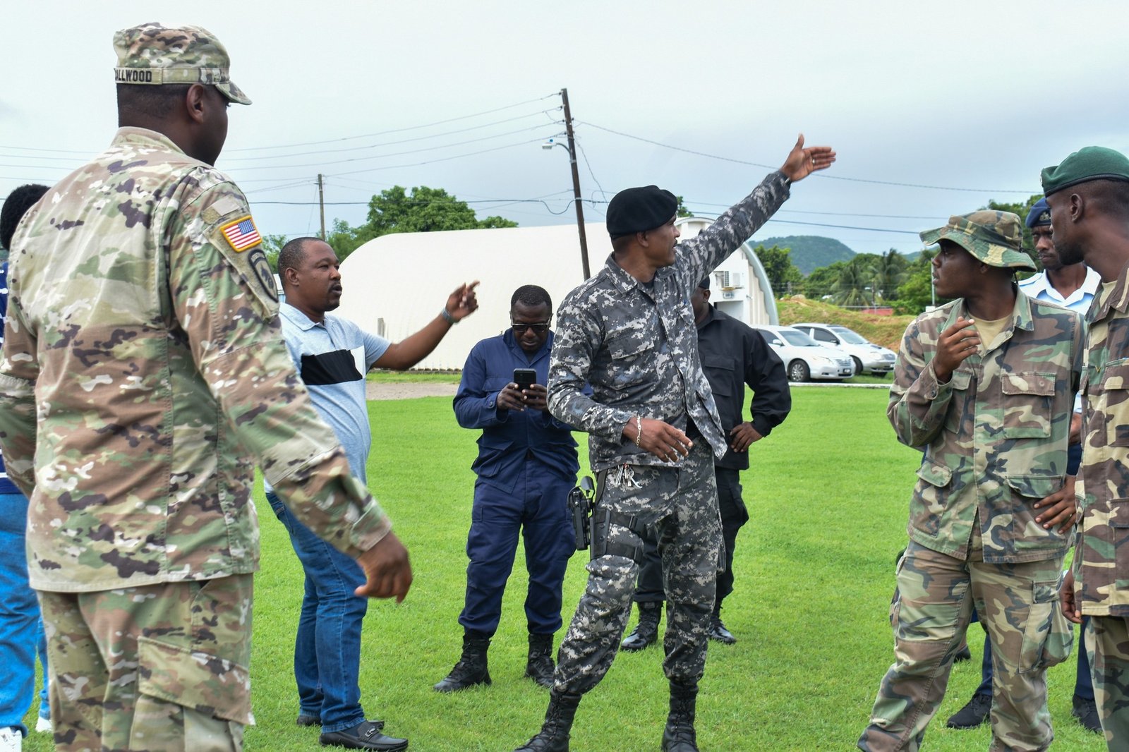 SKNDF and Virgin Islands National Guard Conduct Subject Matter Expert Exchange