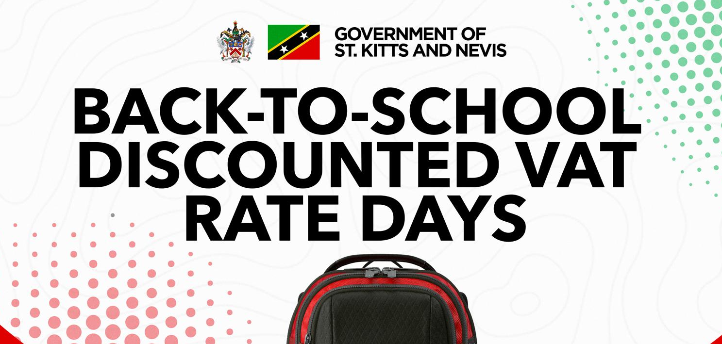 Reduced VAT Rate Days Announced for Remainder of 2025 in St. Kitts and Nevis