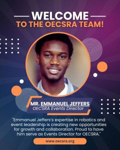 Emmanuel Jeffers Appointed OECSRA Events Director