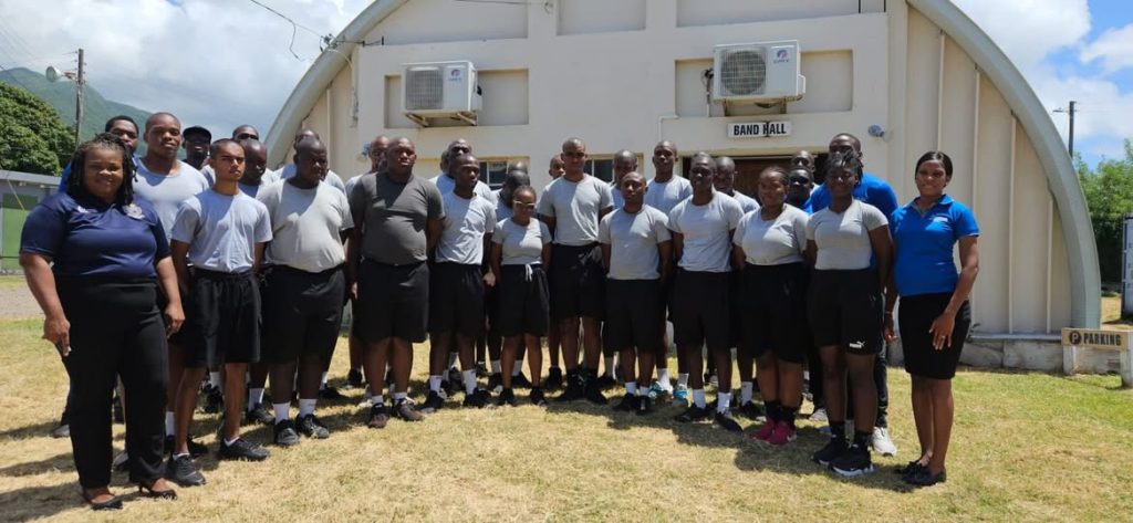 Royal St. Christopher and Nevis Police Force’s National Intervention Team Provides Inspiration to Saint Kitts and Nevis Defence Force Recruits