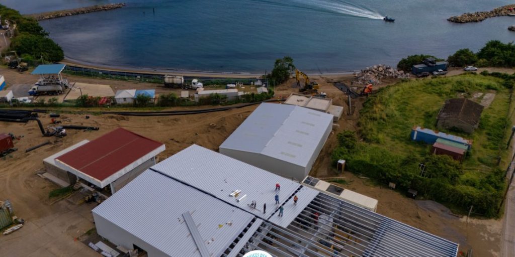 Basseterre Desalination Plant Nears Completion at 90% Capacity, Minister Maynard Announces.
