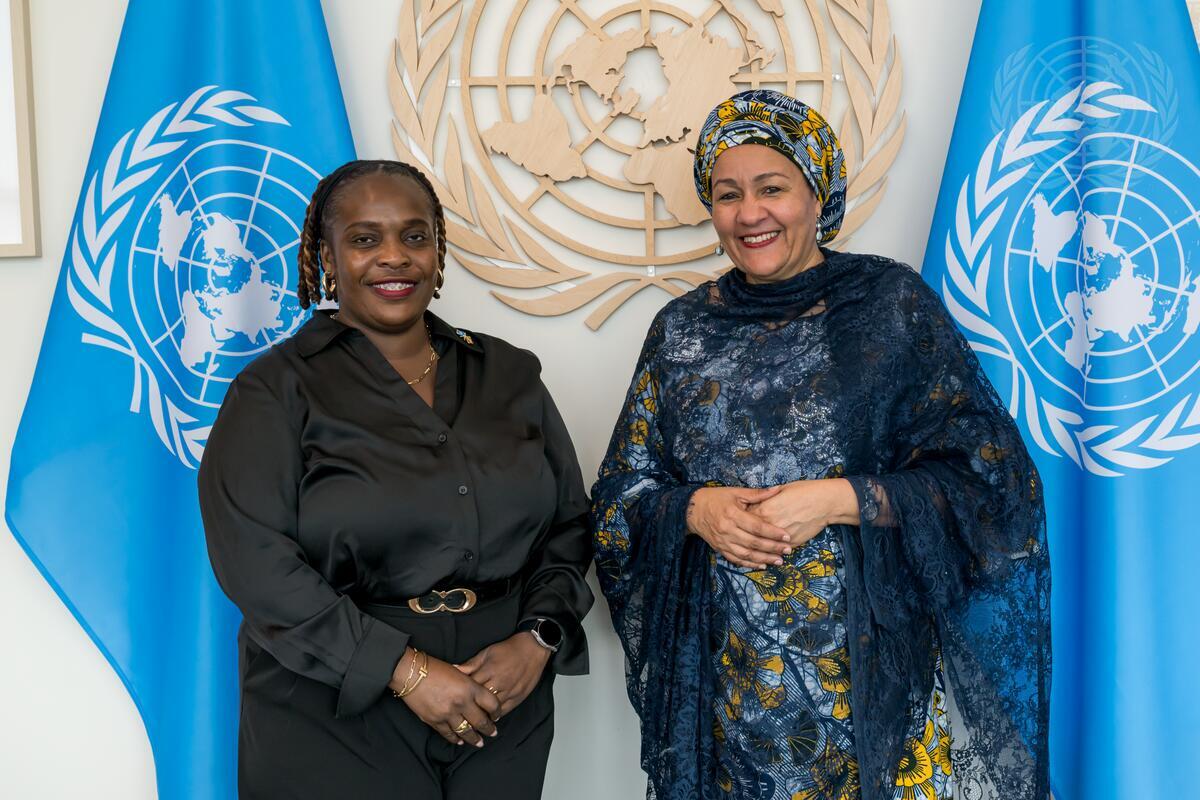 Minister and UN Deputy Secretary-General Strengthen Partnership on Sustainable Island Development