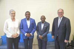 Prime Minister Drew Conducts Bilateral Discussions with Singapore and Austria Prior to the 49th CARICOM Heads of Government Meeting