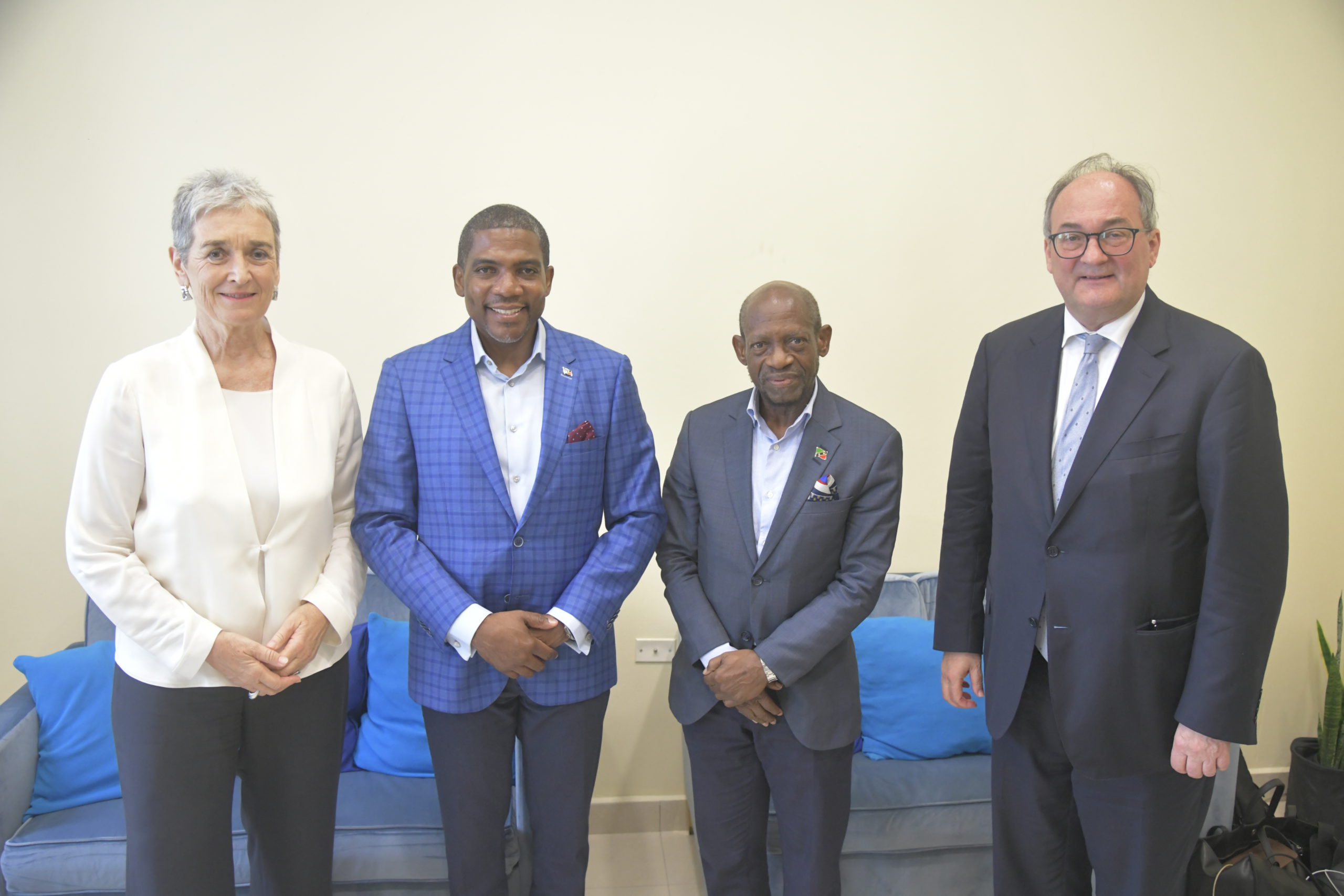 Prime Minister Drew Conducts Bilateral Discussions with Singapore and Austria Prior to the 49th CARICOM Heads of Government Meeting