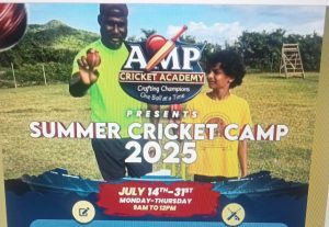 Adelvin Phillip to Lead Cricket Camp