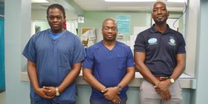 Dr. Carlton Williams Succeeds Dr. Dwain Archibald as Head of JNF Hospital Emergency Room