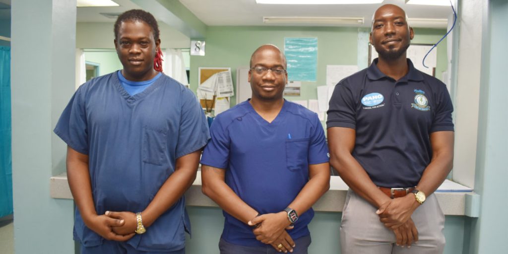 Dr. Carlton Williams Succeeds Dr. Dwain Archibald as Head of JNF Hospital Emergency Room