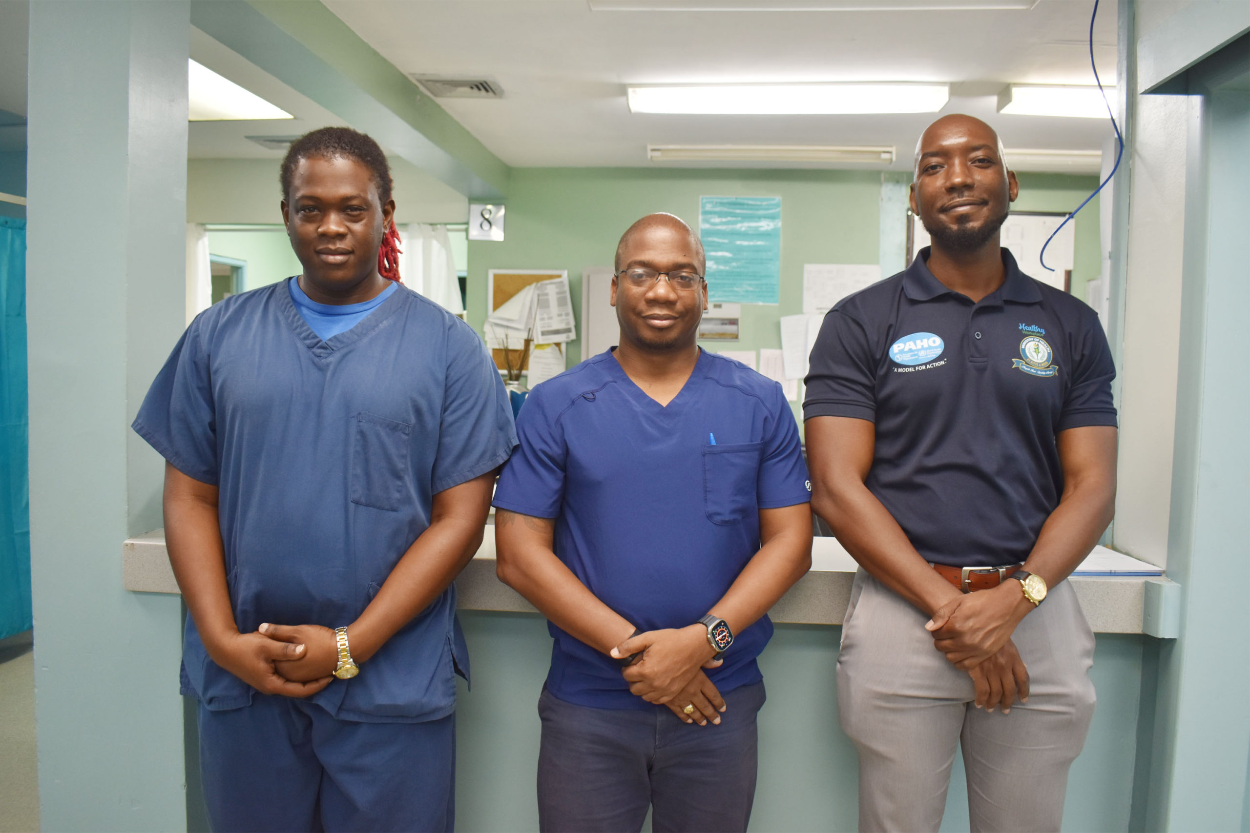 Dr. Carlton Williams Succeeds Dr. Dwain Archibald as Head of JNF Hospital Emergency Room