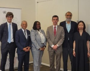 St. Kitts and Nevis’ UN Representative Contributes Expertise to Global Risk Report Launch Panel