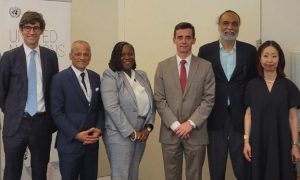 St. Kitts and Nevis’ UN Representative Contributes Expertise to Global Risk Report Launch