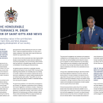 Diplomatic World Magazine Highlights Prime Minister Drew’s Transformative Agenda for St. Kitts and Nevis