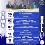Community Town Hall Meetings Foster Citizen Engagement through the NIA, Led by the CCM.