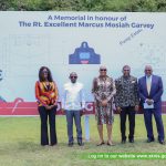 Prime Minister Drew Dedicates Marcus Garvey Port Marker at Pump Bay