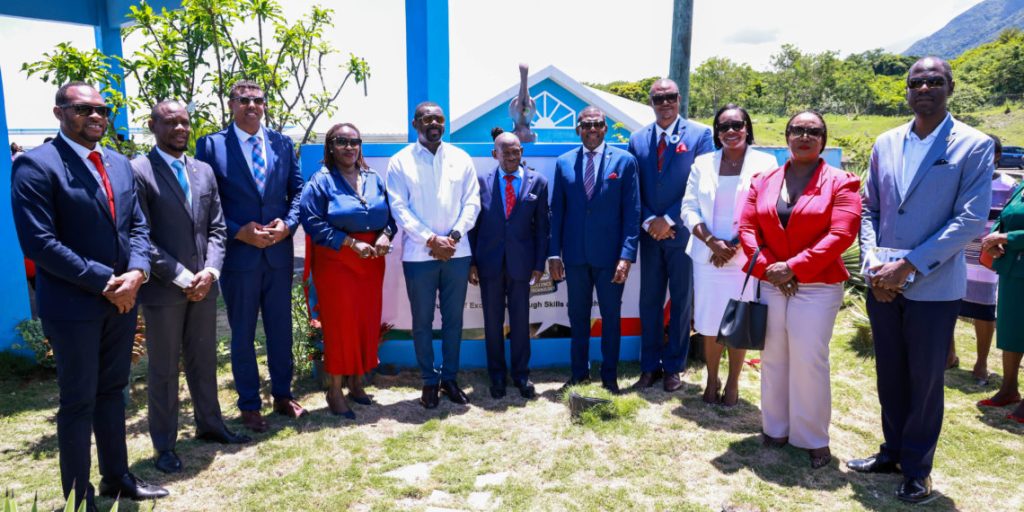 Prime Minister Hails Dr. Denzil L. Douglas’s Legacy at Saddlers Secondary School Renaming Ceremony