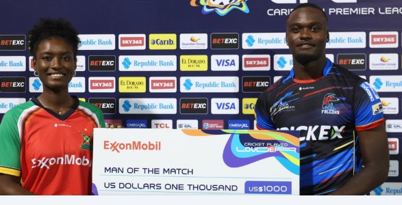 Seales and Jangoo Propel Falcons to Victory in Low-Scoring CPL Thriller