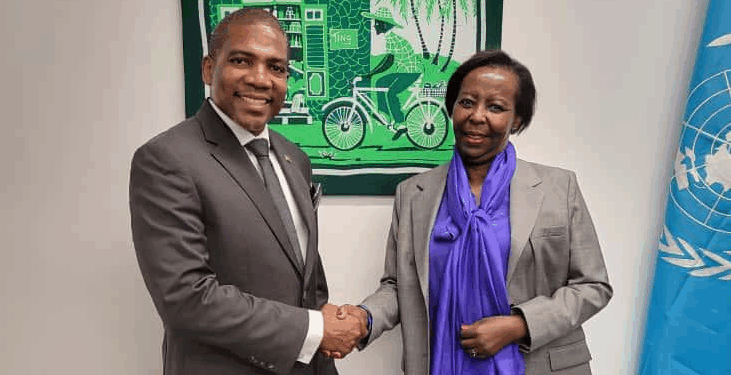Prime Minister Drew Discusses Collaboration and Membership with La Francophonie Secretary-General
