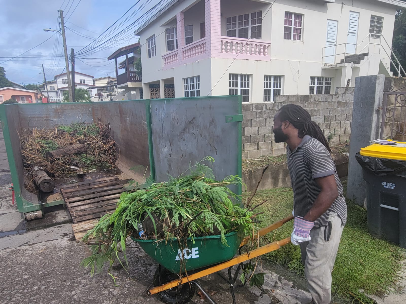 Elevate Program Participants Initiate Community Beautification Project in West Farm and Boyds
