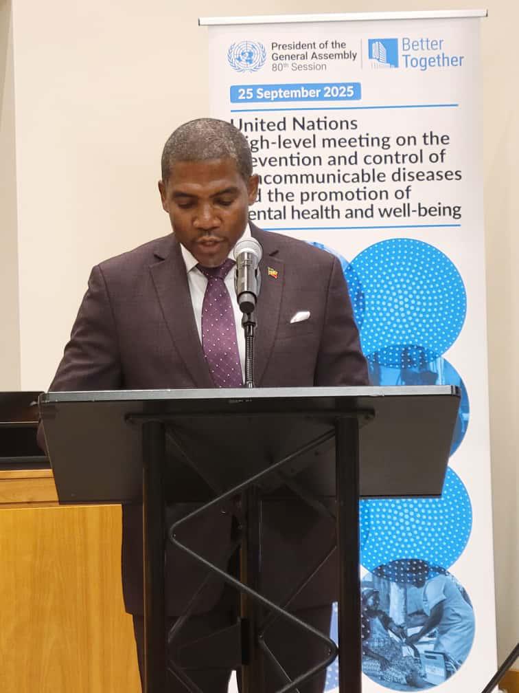 Prime Minister Advocates for Strengthened Global Health Architecture at the 80th UN General Assembly, Echoing CARICOM’s Appeal.