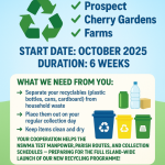 NSWMA Expands Recycling Pilot Program in Prospect, Cherry Gardens, and Farms